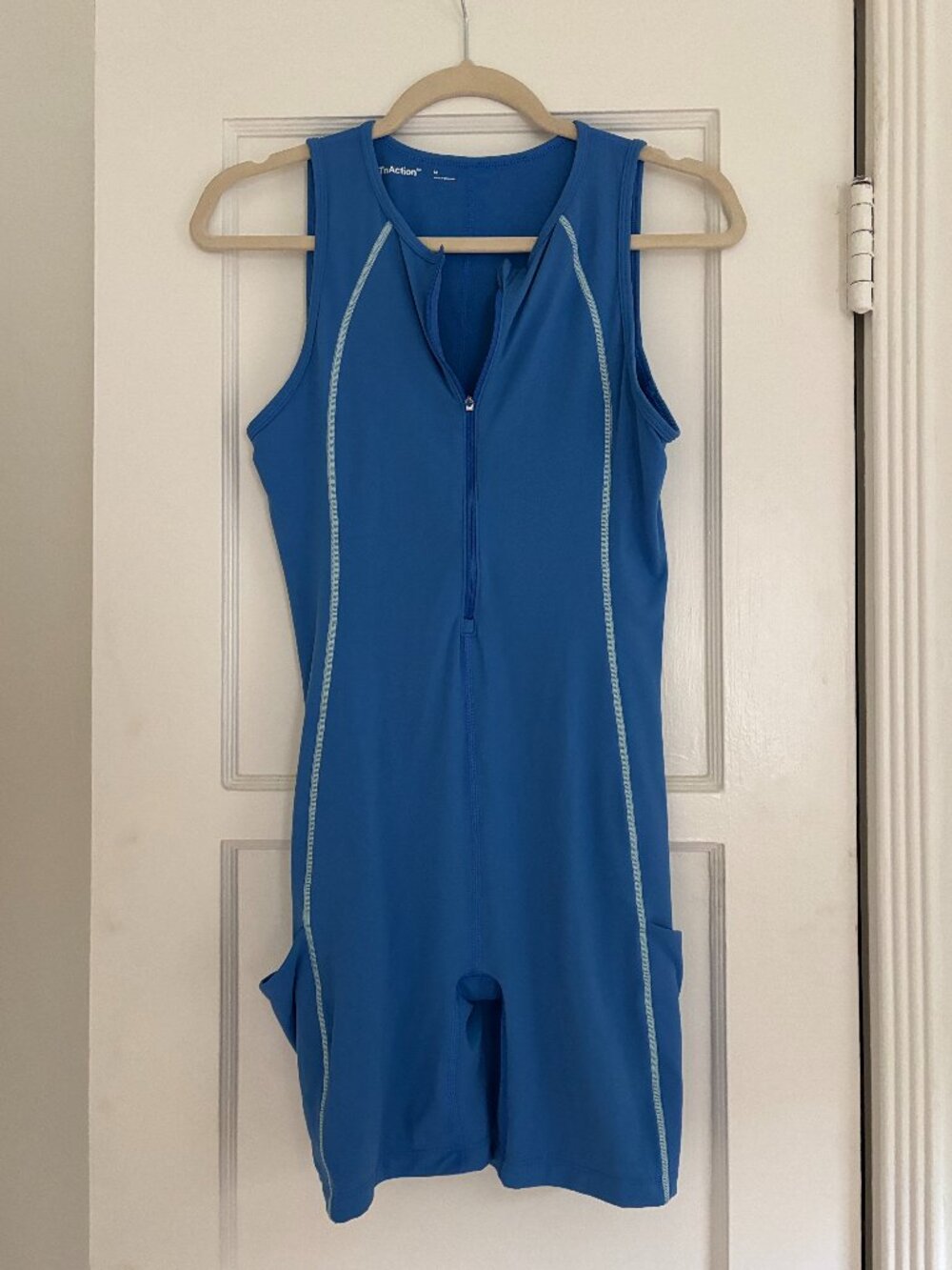 NEVER WORN - Aritzia TnAction Blue Sleeveless Jumpsuit